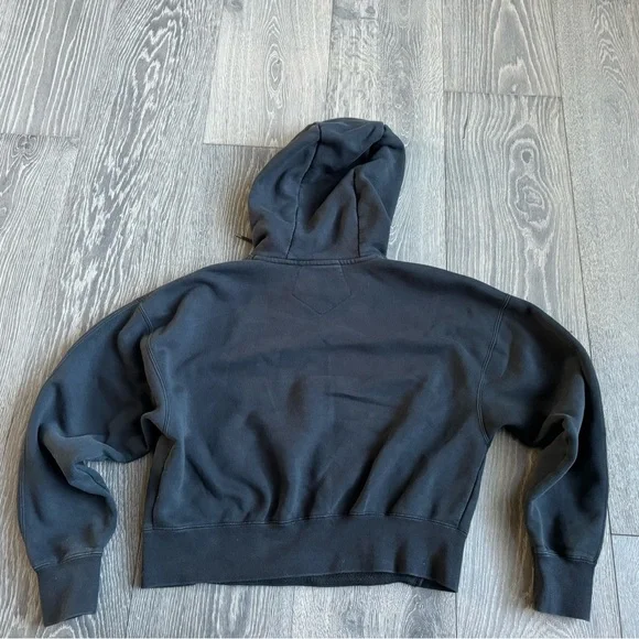 Jordan Loose Fit Cropped Hoodie in Black Size XS - Picture 4 of 6